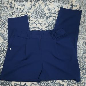 Anne Klein Blue Dress Pants Women Size 6